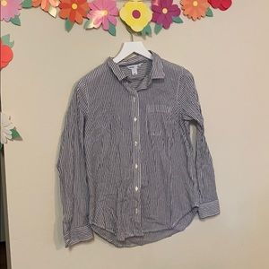Old Navy Striped Button Down